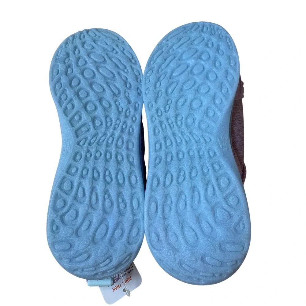 Speedo Aqua Trek Girls Water Shoes Purple Surfwalker Size L 4-5 New